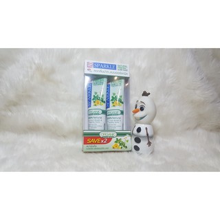 Combo 2 tuýp kem đánh răng sparkle organic - thái lan