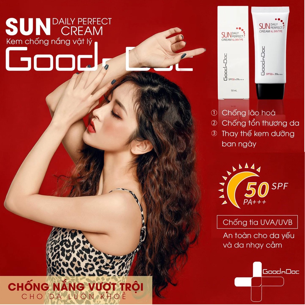 KEM CHỐNG NẮNG GOODNDOC SUN DAILY PERFECT CREAM 50ML | BigBuy360 - bigbuy360.vn