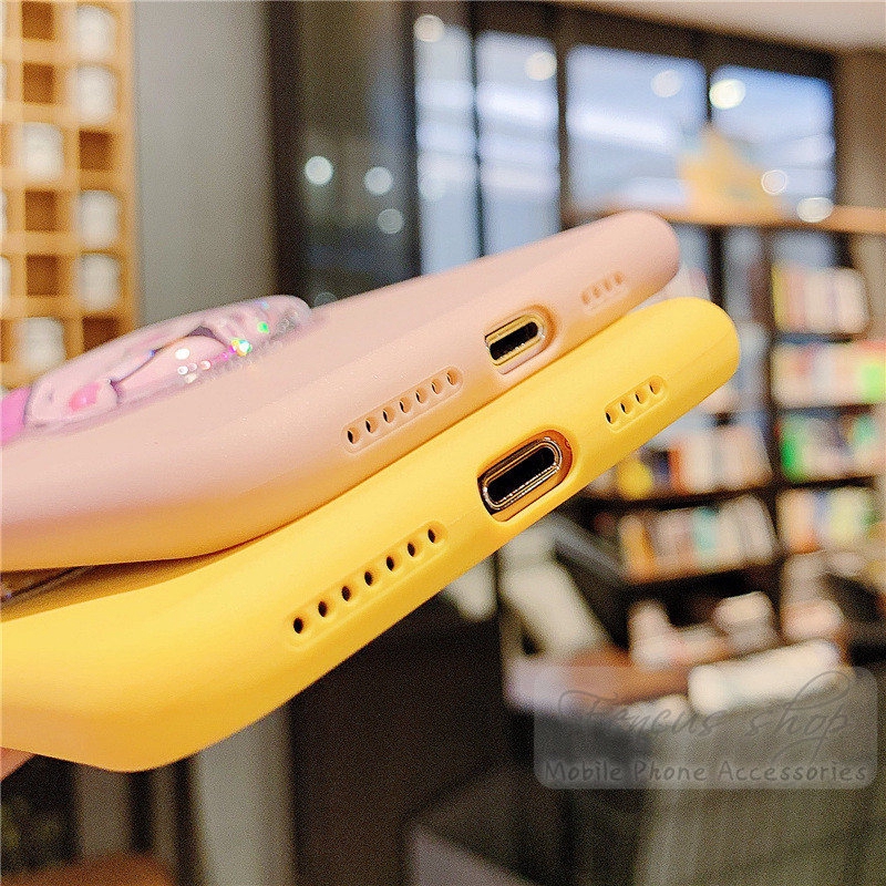 Ốp điện thoại họa tiết gấu Pooh / heo hồng dành cho Apple iPhone 5 5s SE 6 6s 7 8 Plus