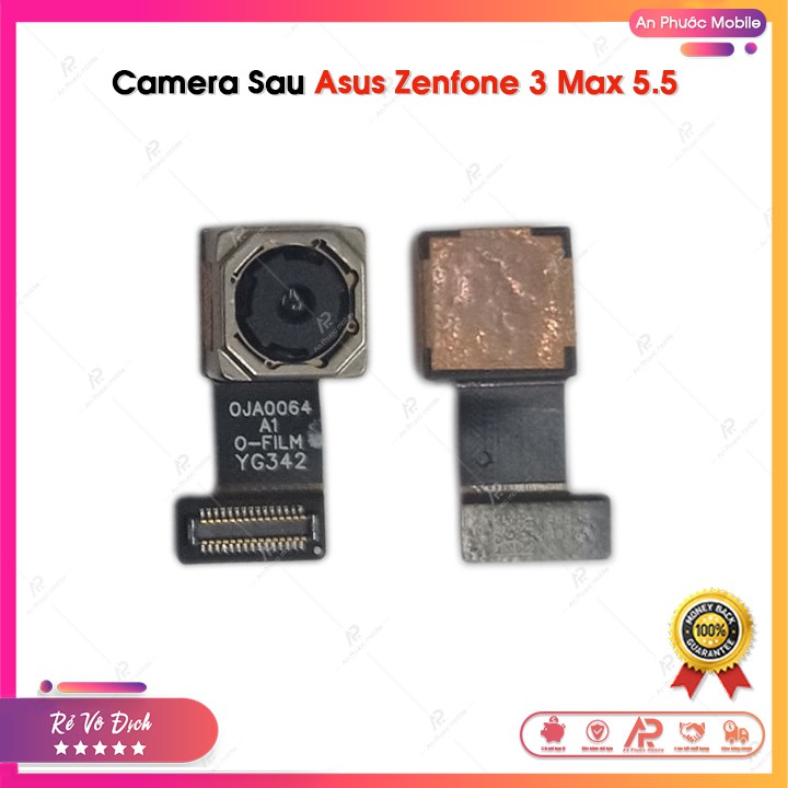 Camera Sau Asus Zenfone 3 Max 5.5 inch X00DD - Cam sau Zin bóc máy của điện thoại Asus Zenphone