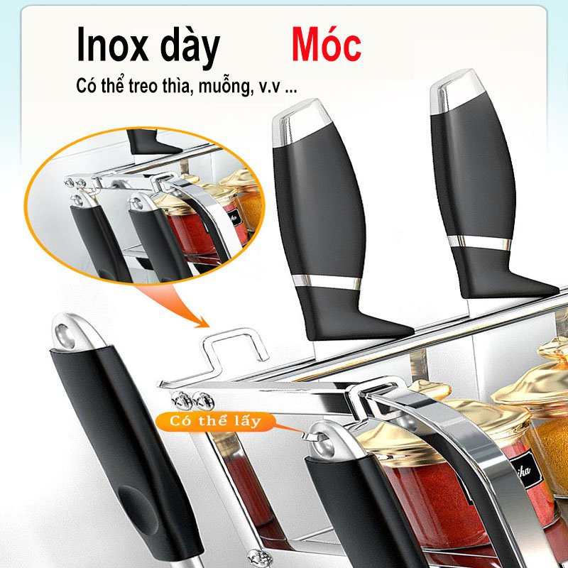 Kệ Đựng Gia Vị, Kệ Gia Vị Nhà Bếp Đa Năng Tiện Lợi, Gọn Gàng Mila Store | BigBuy360 - bigbuy360.vn