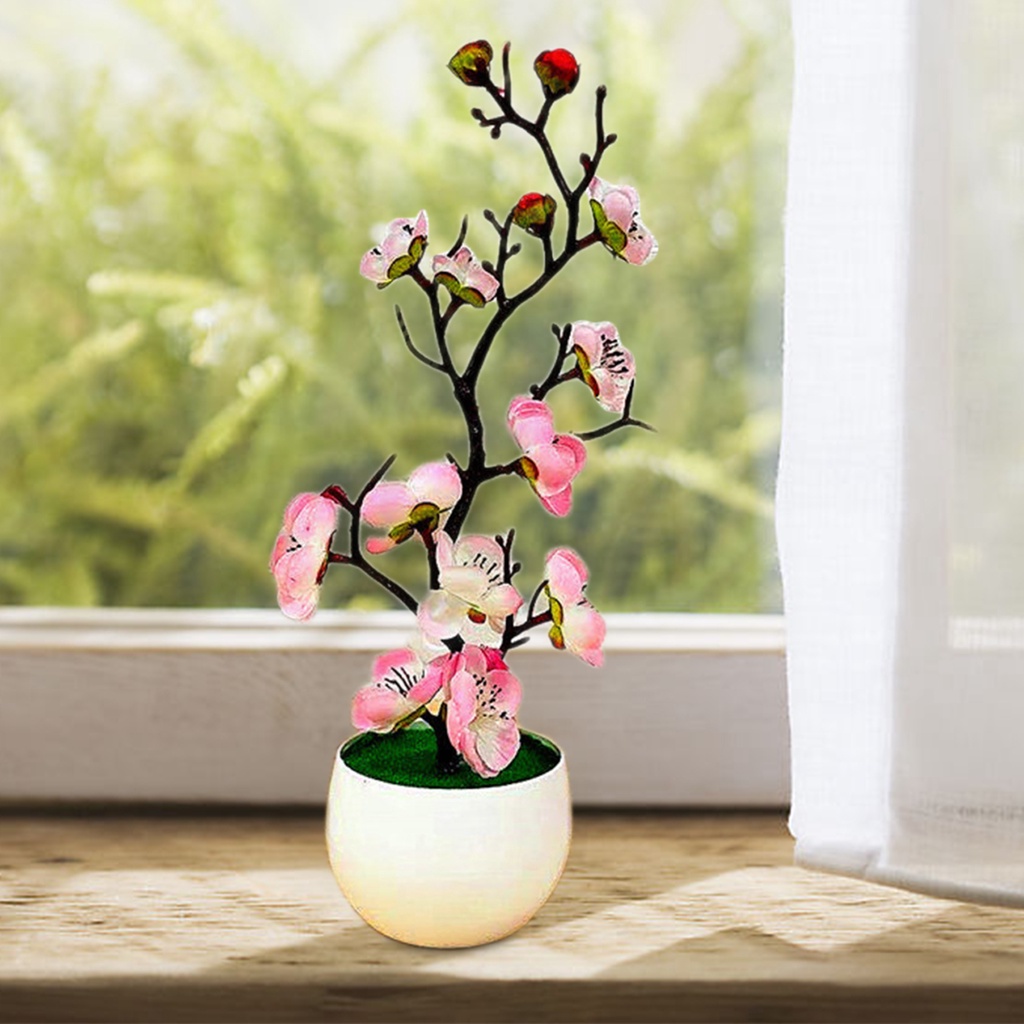 Chậu Cây Giả Dùng Trang Trí Nhà Cửa