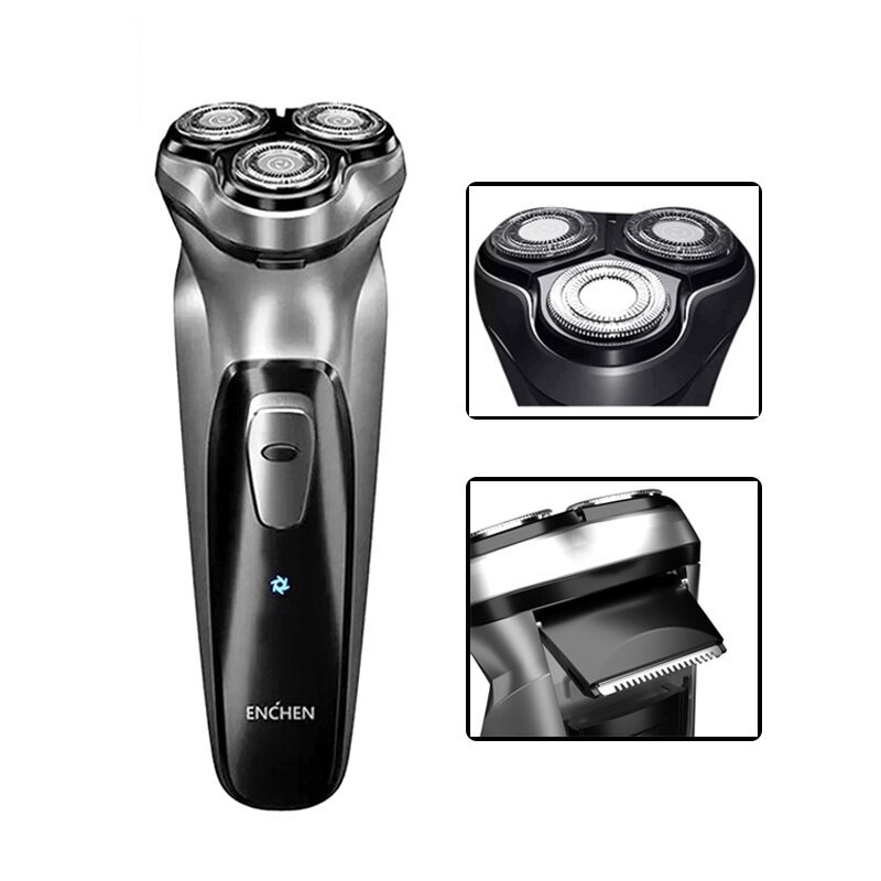 Máy cạo râu Enchen Blackstone - Máy cạo râu đa năng Xiaomi cạo sạch sâu, êm ái bền bỉ, chống nước, bảo hành 12 tháng.