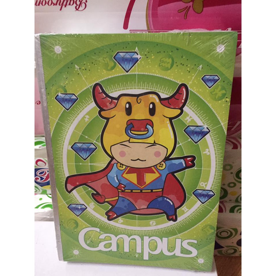 VỞ CAMPUS SMART KẺ NGANG CÓ CHẤM 120 TRANG