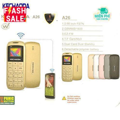 Điện Thoại nhỏ bằng ngón tay Kechaoda A26 Hàng Đẹp Đảm Bảo Chất Lượng | BigBuy360 - bigbuy360.vn