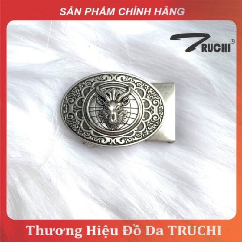 Mặt Thắt Lưng Nam Tự Động TRUCHI Không Rỉ 3.6cm DT04