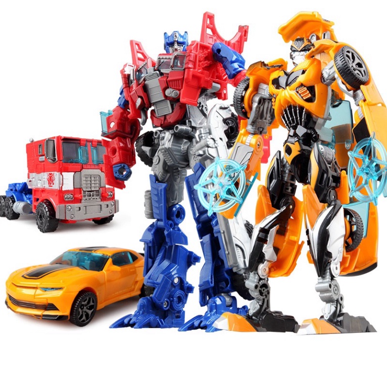 Đồ chơi robot Transformers biến hình B 's Optimus Prime Bumblebee grimlock Slam Dunk