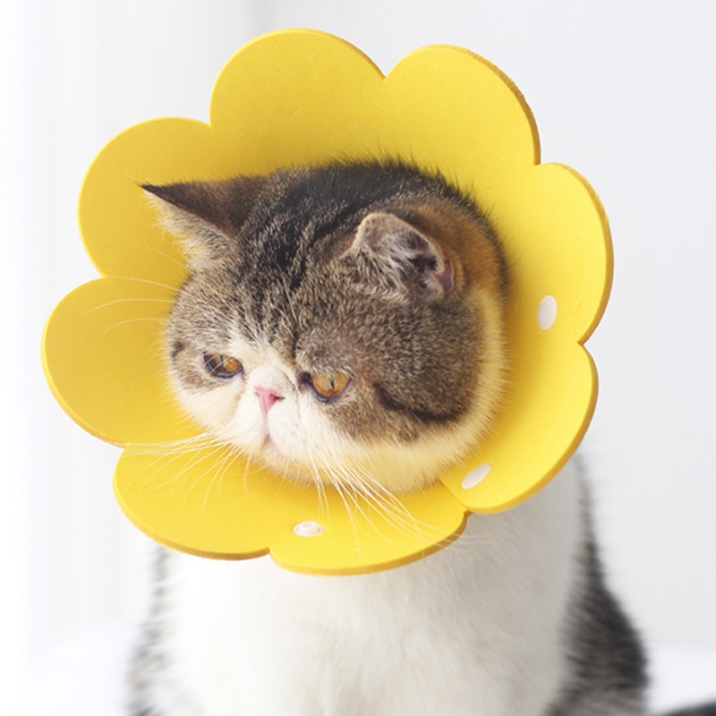 Vòng Cổ Phục Hồi Chống Liếm Hình Nón Giáng Sinh Cho Chó Mèo Elizabethan Circ