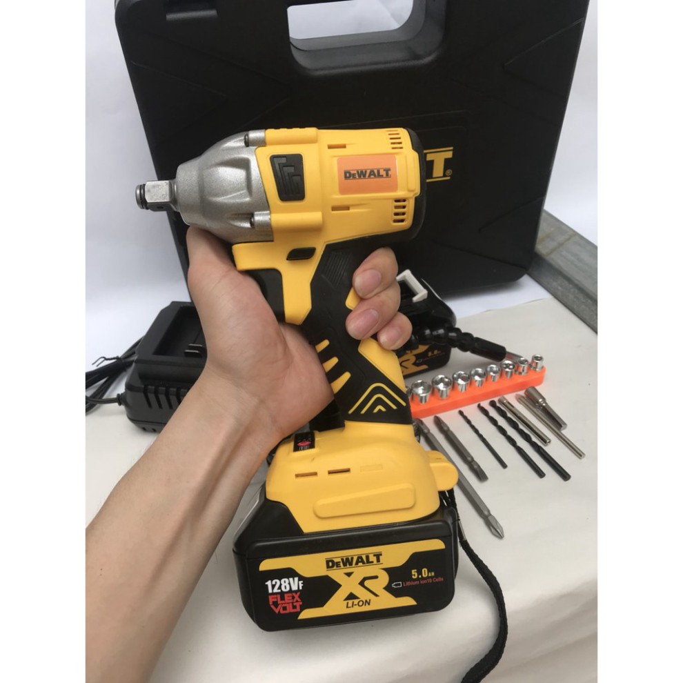 Máy Siết BuLong,Siết ốc, Bắn vít Pin  DeWalt 21v  3 chức năng pin 10cell