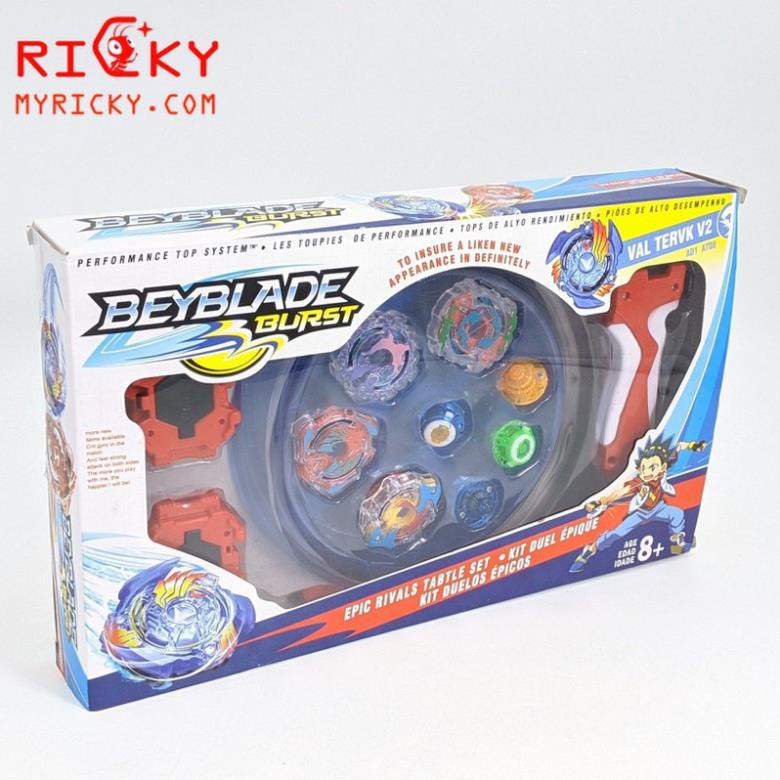 Bộ con quay BEYBLADE - 2 tay cầm - 1 sàn đấu