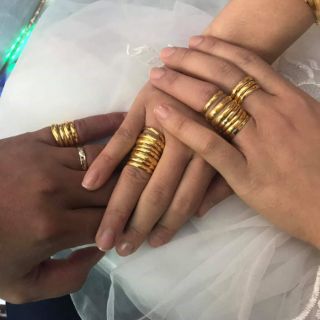 Nhẫn đôi nhẫn trơn 1 chỉ