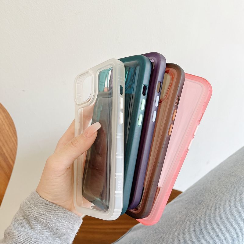 Ốp Điện Thoại Trong Suốt Hình Bánh Mì Cho iPhone 12 13 11 Pro Max X Xs Max Xr YHO1