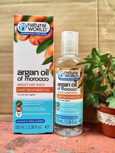 Tinh dầu dưỡng tóc Argan oil of Morocco