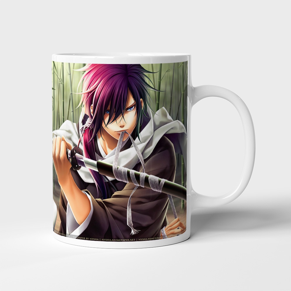 Cốc uống nước Anime, ly in hình HAKUOUKI SHINSENGUMI KITAN - Mẫu 1. Nhận in theo yêu cầu