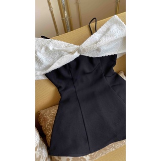 Áo kiểu nơ trễ vai Bow Top