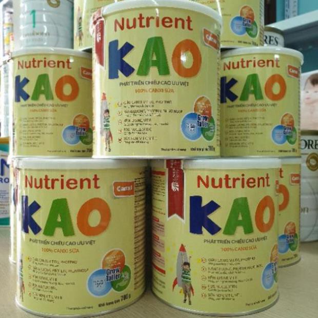 Combo 5 lon Sữa NUTRIENTKAO 700g (KAO - NUTRIENTKAO) DateT3.2022