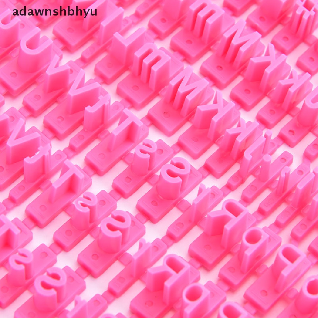 Adawnshbhyu Con Dấu Nhấn Bằng Đất Sét In Nổi Hình Chữ Cái Và Số