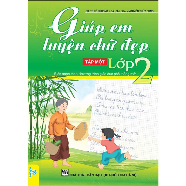 Sách - Combo 2 cuốn Giúp Em Luyện Viết Chữ Đẹp Lớp 2 - Biên Soạn Theo CT GDPT mới - ndbooks
