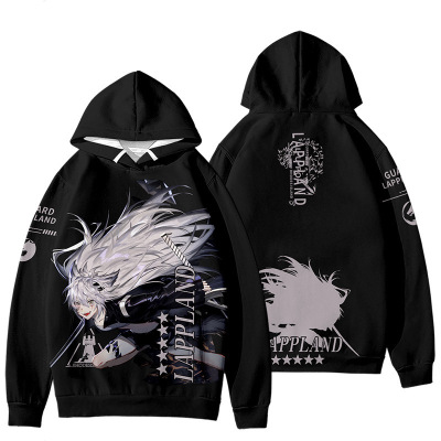 Áo Hoodies Có Nón Dài Tay Cosplay Nhân Vật Arknights