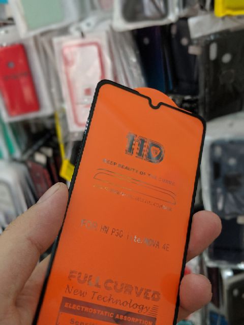 Cường lực 11D cho Huawei P30 Lite / Nova 4e FREESHIP Từ 50k full màn full keo ôm màn 2.5D chất đẹp