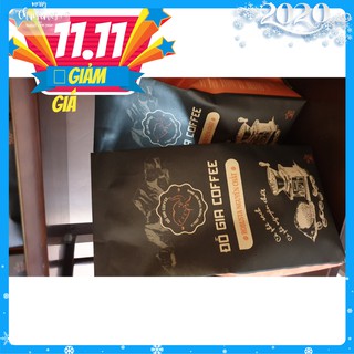 Cà phê hạt nguyên chất Arabica rang vừa Đỗ Gia Coffee - Gói 500g