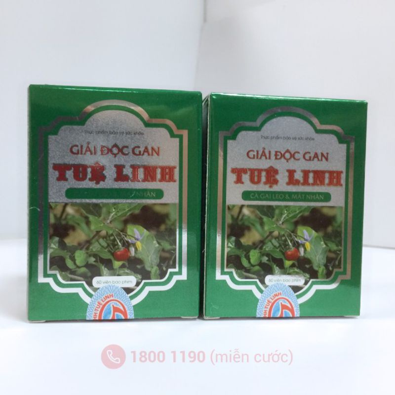 Viên uống Giải độc gan Tuệ Linh