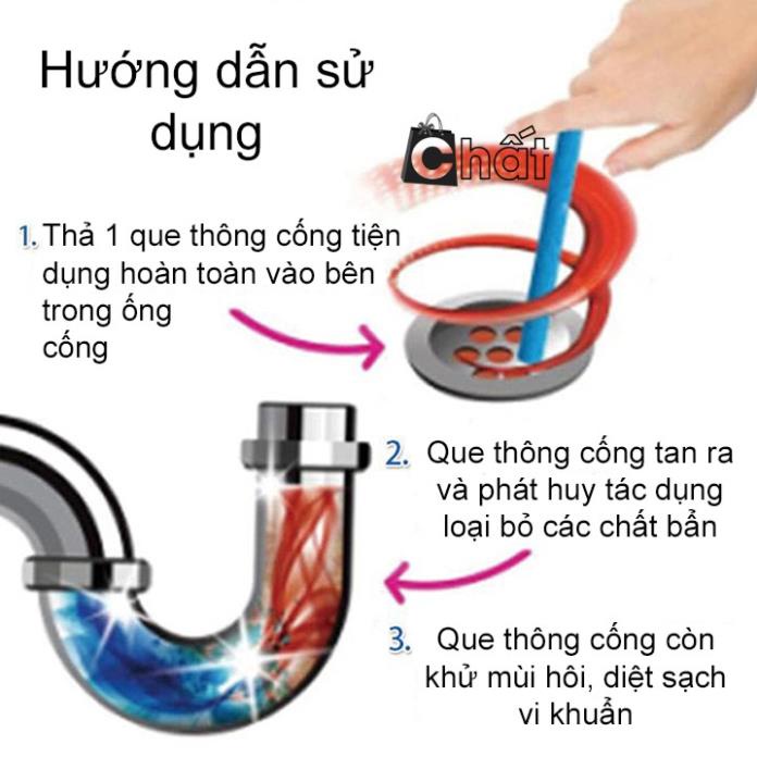 Vĩ 12 que thông cống loại mới