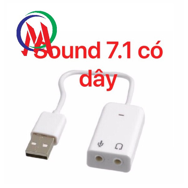 USB ra Sound 7.1 Có dây