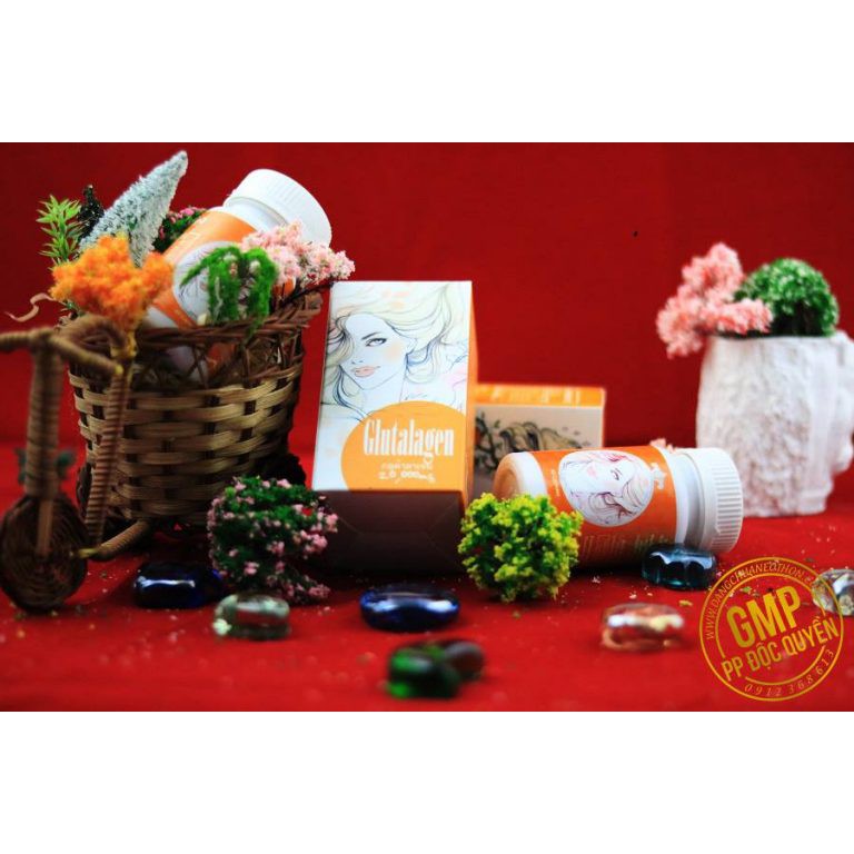 Viên Uống Trắng Da Glutalagen 20.000MG - Chính Hãng Thái Lan | Thế Giới Skin Care