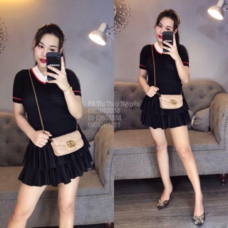 Áo len montoghi xương cá