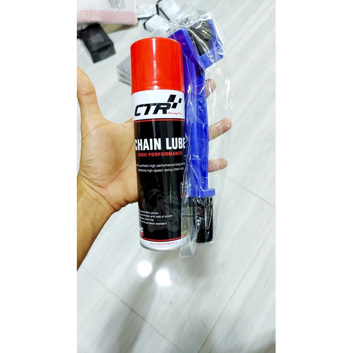 Combo Chai xịt dưỡng sên CTR Bảo vệ sên nhong dĩa