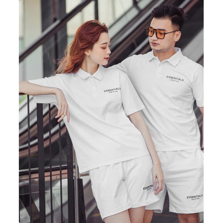 (Hàng Xuất Xịn) Quần Essentials short, quần ngố from rộng thoải mái quần đùi essentials short nỉ