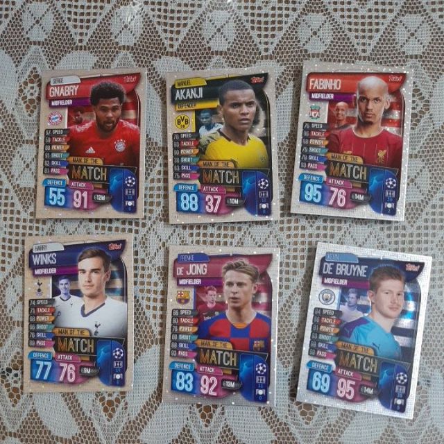 Thẻ Match Attax Champion League 19/20