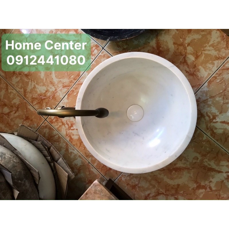 Lavabo đá trắng sữa | BigBuy360 - bigbuy360.vn