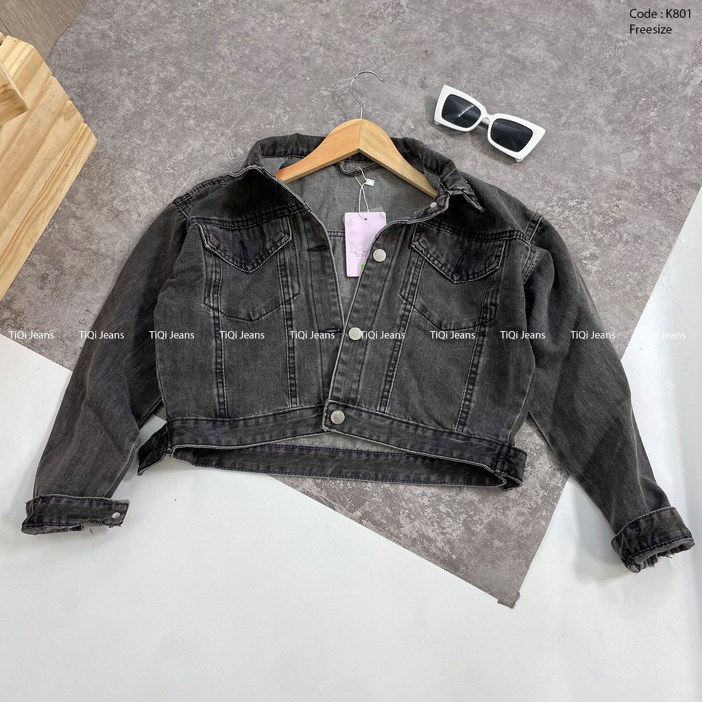 Áo khoác jean nữ nhiều màu TiQi Jeans K-801