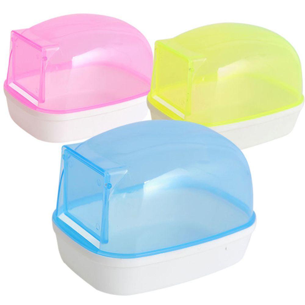 Bồn Tắm Mini Bằng Nhựa Chống Bụi Cho Chuột Hamster