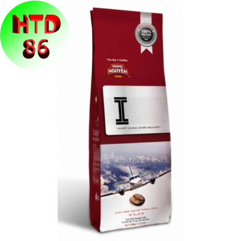 Cafe pha phin cà phê Trung Nguyên Chữ I gói 500g - Cà phê Khát vọng khởi nghiệp