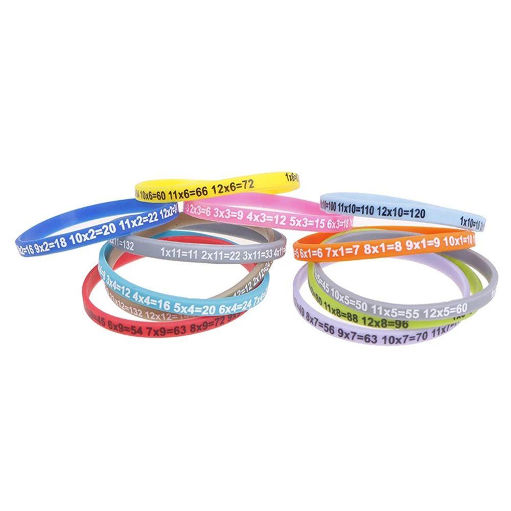 Bộ 12 Vòng Silicone 12 Món Đồ Chơi Dạy Học Cho Bé