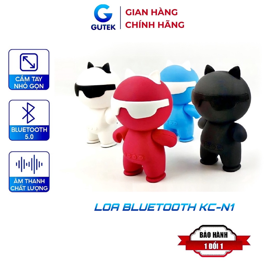 Loa Bluetooth Nghe Nhạc Mini Không Dây Hình Robot Gutek KC-N1 Cầm Tay Nhỏ Gọn Âm Thanh Chất Lượng | BigBuy360 - bigbuy360.vn