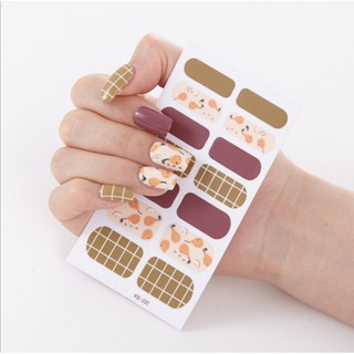 {HCM CÓ SẴN} BỘ 14 MIẾNG DÁN MÓNG TAY 3D SIÊU KUTE
