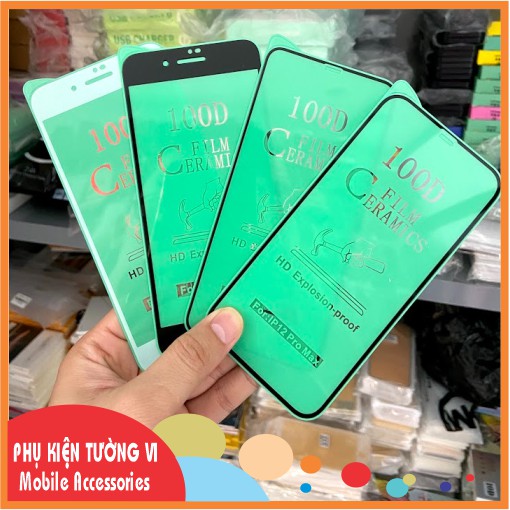 Cường lực dẻo chống vỡ, chống mẻ cạnh cho iPhone từ 6 tới 13 Pro Max