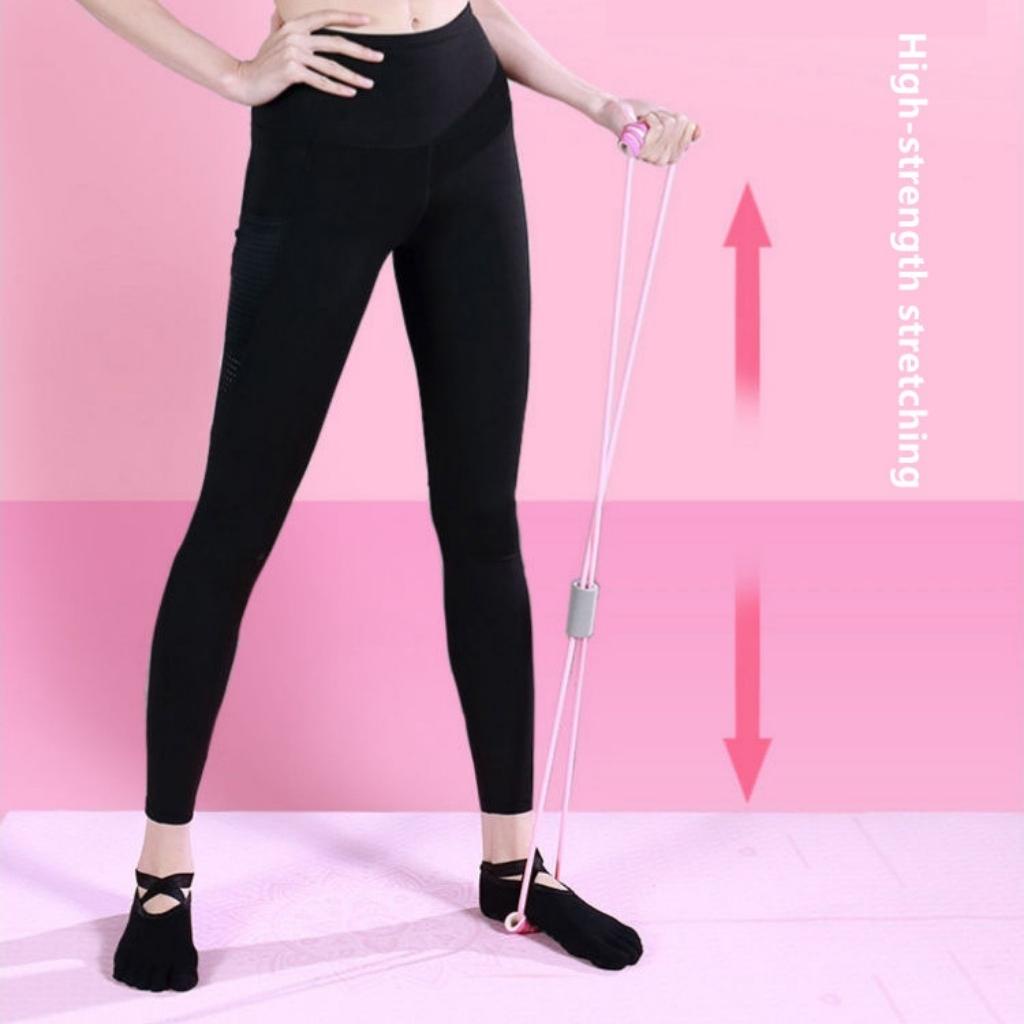 Dây kéo kháng lực đàn hồi tập tay vai hình số 8 cho Nữ hỗ trợ khởi động tập yoga nhẹ nhàng