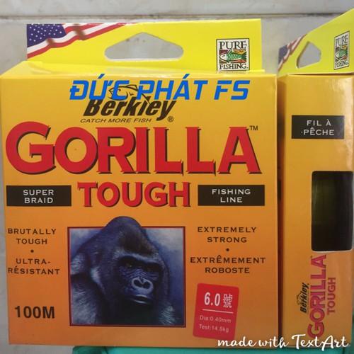 Cước Khỉ GORILLA Sợi Carbon Đủ Size Số, cuoc khi gorilla, cuoc cau ca, day cau ca, dây câu