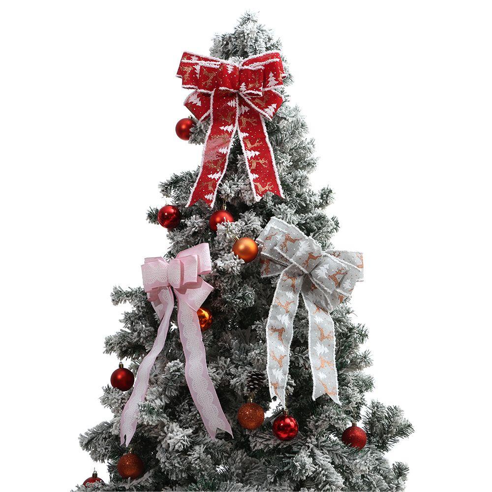 Nơ Trang Trí Cây Thông Noel
