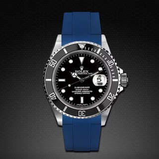 Dây đeo đồng hồ RUBBER ROLEX 20MM