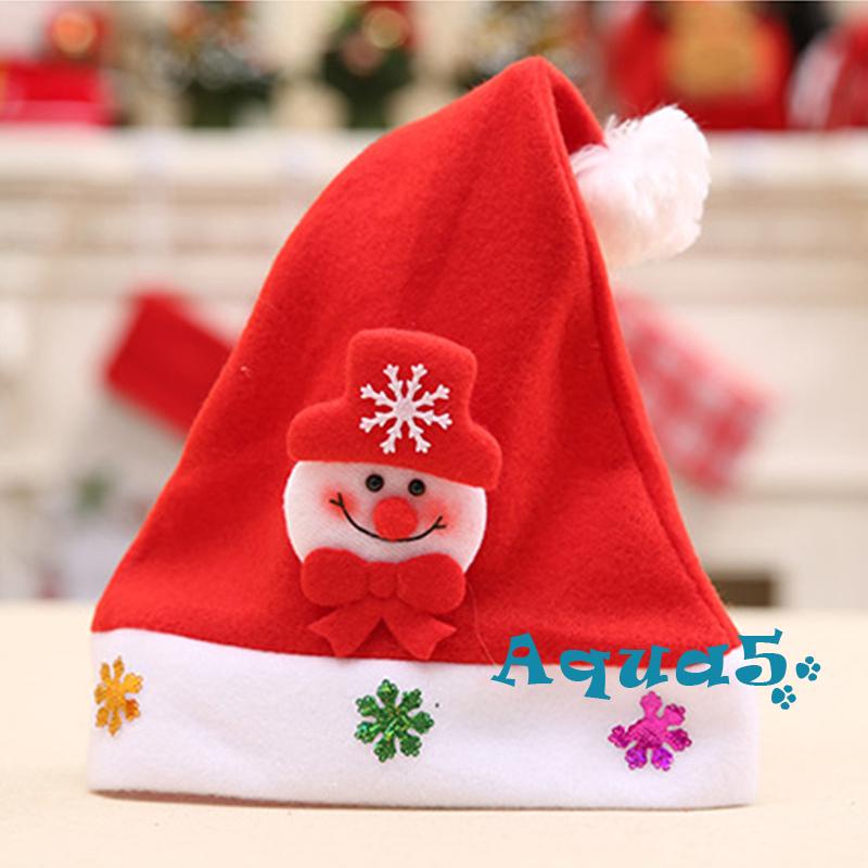 Mũ ông già noel/ người tuyết/ tuần lộc dễ thương cho bé