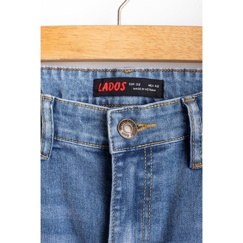 Quần Jean nam Cao Cấp  LADOS - 4048 Chất Jean dày mềm ,Co Giãn tốt, form slimfit | BigBuy360 - bigbuy360.vn