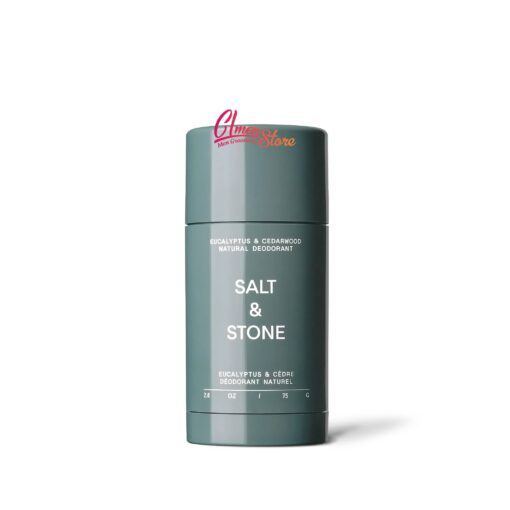 MỌI LOẠI DA | Lăn Khử Mùi Salt &amp; Stone Eucalyptus &amp; Cedarwood Natural Dedorant