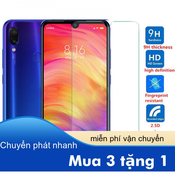 Kính cường lực bảo vệ màn hình dành cho Xiaomi Redmi Note 5 6 7 8 9 4X 5A 6A 7A 8A 9A 9i 9S 8T A2 K20 K30 K30S Lite Pro Prime Plus