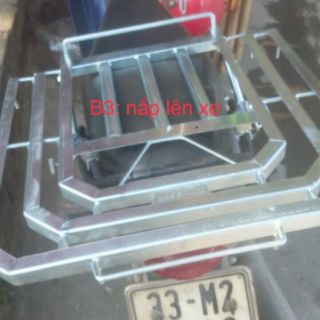 Giá chở hàng lắp xe máy Dream